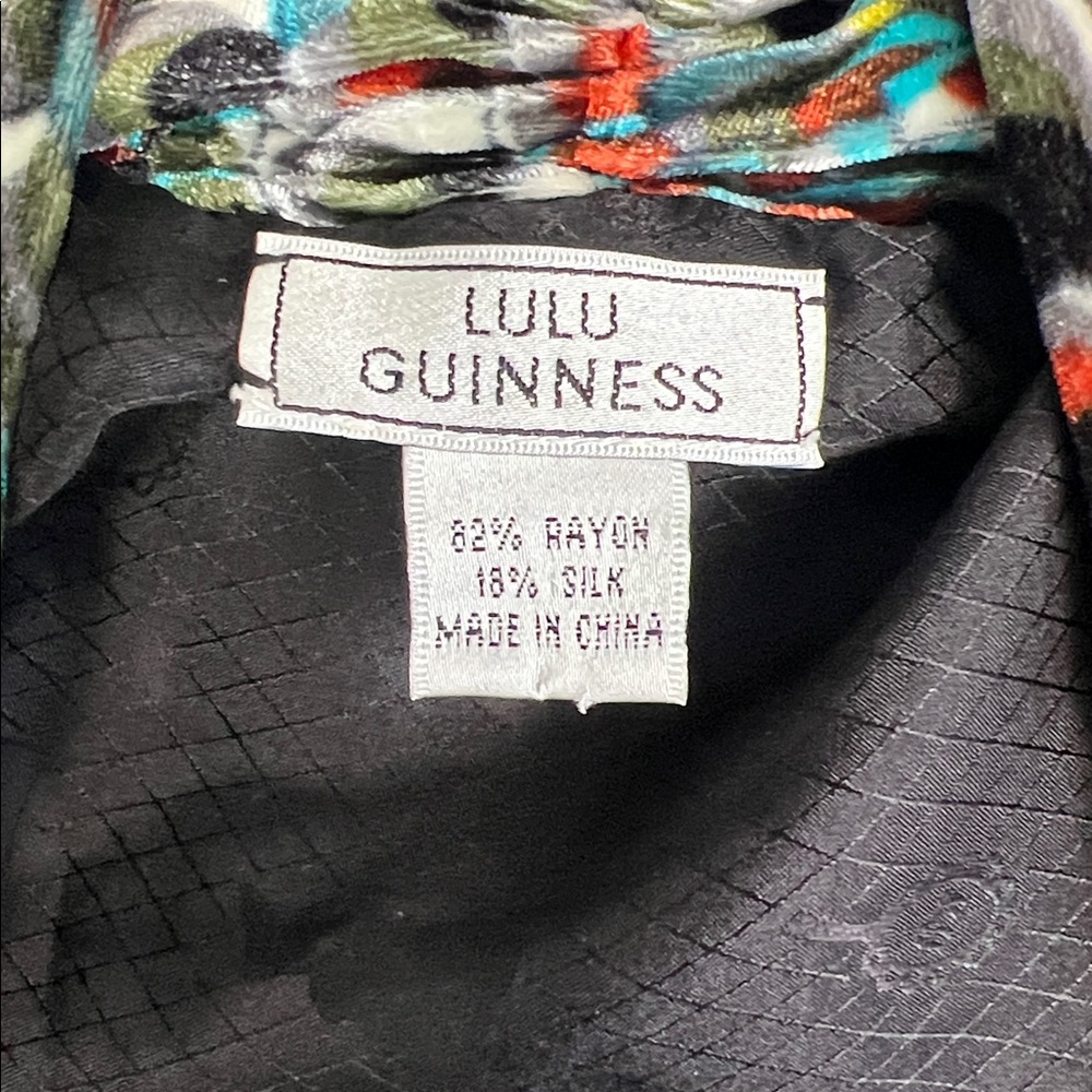 Lulu Guinness Multicolor Feather Shrug - Picture 2 of 9